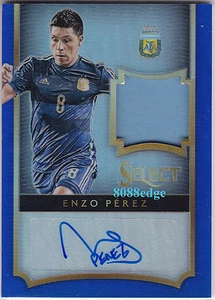 MUESTRA DE FÚTBOL SELECTA 2015-16 AUTOMÁTICA: ENZO PEREZ #8/99 AUTÓGRAFO ARGENTINA/VALENCIA - Imagen 1 de 1