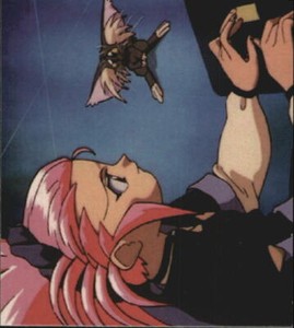 2000 Tenchi Muyo Non-Sport Card #57 Ryo-Ohki wanders off