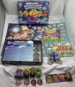 2001 McDonalds McNugget Buddies Masquerade Ball Game by Patch Complete Great - Picture 1 of 9
