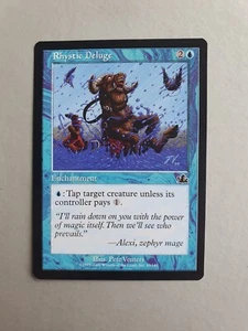 Rhystic Deluge , MTG Prophecy (2000). Common Blue Enchantment NM - Picture 1 of 2