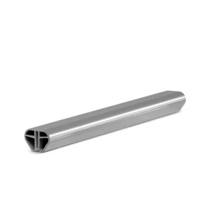 Handlauf Basic rund 300 cm grau Schwimmbecken Bodenschiene Pool Stahlwandbecken - Bild 1 von 2