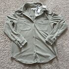 NWT Workshop Republic Clothing Shirt Jacket Women’s Small Button Up Front Pocket