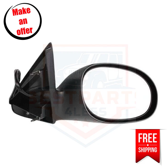 Kool Vue DG37ER Mirror right side textured for 98-01 Chrysler Concorde LX, LXi - Image 1 of 4