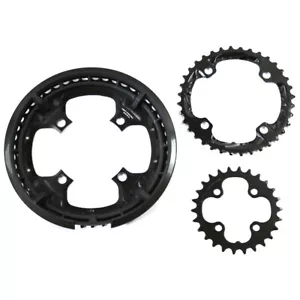 SHIMANO Deore FC-T6010 Kettenblattset 48-36-26 Zähne Kettenschutz 10-fach - Bild 1 von 2