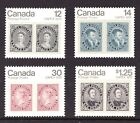 CAPEX '78 - #753 #754 #755 #756 MNH Set - Canada "Stamp on Stamp"