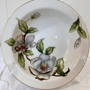 Roselyn China Japan Hartriegel Muster 5 1/2" Beeren Schüssel Goldrand Ersatz - Bild 1 von 8