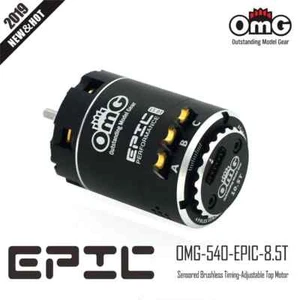 OmG EPIC Sensored Brushless Top Motor 8.5T for RC 1/10 Drifting On-Road Motor - Picture 1 of 4