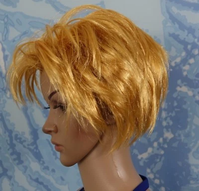 Donald Trump Style Halloween Costume Mens Blonde Wig - Image 1 of 3