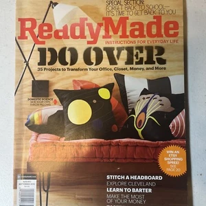 ReadyMade Do Over Magazine 2010 DIY Repairs Projects Home Improvement - Picture 1 of 6