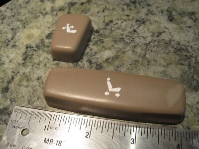 2001-2002 Toyota Sequoia Tundra Passenger Seat Adjust Knobs Brown - Изображение 1 из 2