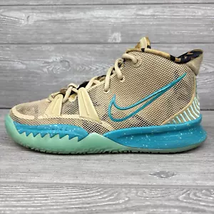 Youth Nike Kyrie 7 Ripple GS 'Ripple' Shoe Size 7 Y Grain Aquamarine CT4080-207 - Picture 1 of 18