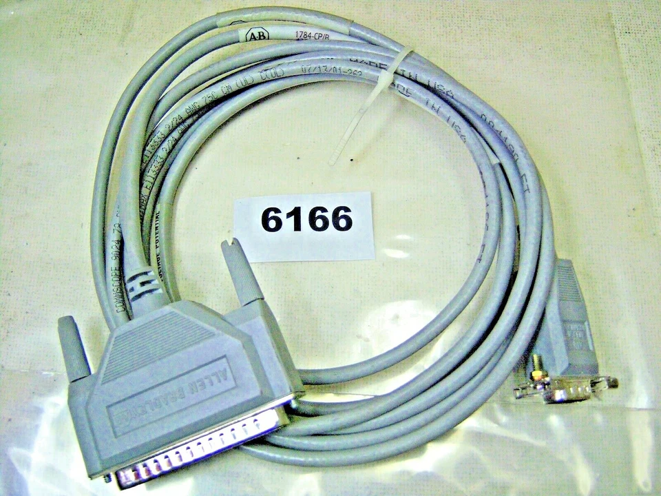Cable Allen-Bradley con adaptador 1784-CP/B 10,5' 62P y extremos 9P Foto 1 de 3