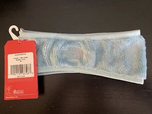 🌺NWT🌺 The North Face Girls Denali Soft Fleece Thermal Earband Lt Blue Sz M - Picture 1 of 4