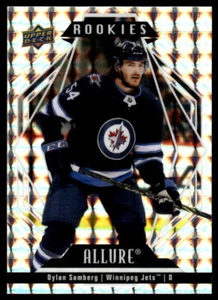 Tarjeta de diamante blanco 2022-23 Upper Deck Allure #139 Dylan Samberg Winnipeg Jets - Imagen 1 de 2