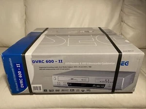 SEG DVRC-600 II DVD-Recorder / VHS-Videorecorder Kombigerät NEU OVP 2J. GARANTIE - Picture 1 of 5