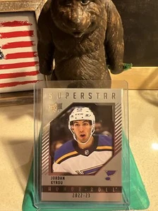 22-23 UD Series 1 Hockey Superstar Honor Roll HR-48 Jordan Kyrou - Picture 1 of 2