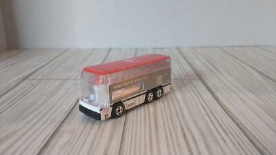 Northwest Airlines NWA Diecast Vehicle Bus 1:64 Scale - Image 1 of 4