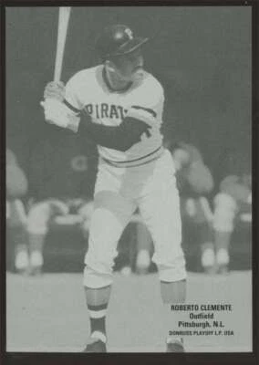 Roberto Clemente/26 #41 2004 Hoja Exposiciones Bloque Pittsburgh Piratas Béisbol SP Foto 1 de 3