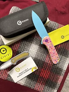 Dessert Warrior Civivi Elementum Blade HQ - Liner Lock C907A-2 (Discontinued) - Picture 1 of 11