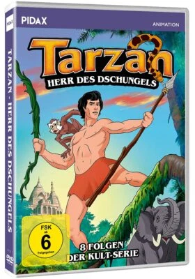 Tarzan - Herr des Dschungels - 8 Folgen der Kult-Serie DVD 1976 - Bild 1 von 4