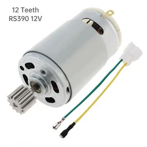 Kids Ride On Toys Car RS390 12V 12000-20000RPM Drive Motor With 12 Teeth Gear - Picture 1 of 10