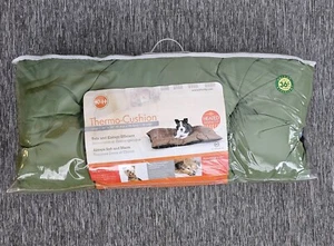 K&H Thermo-Cushion Heated Pet Bed ~ Sage Green ~ Large 36" x 38" ~ 13 Watts NEW - Picture 1 of 3