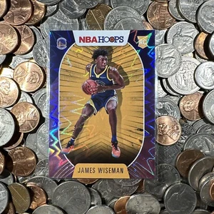 2020 HOOPS JAMES WISEMAN 205 MINT RC PURPLE EXPLOSION DETROIT PISTONS BV=$20 - Picture 1 of 2