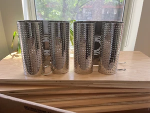 Kelly Wearstler Precision Double Sconce Repro, Set of 2, heavy industrial metal - Picture 1 of 5