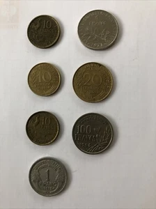 Französische Münzen / FRANC / - Bild 1 von 2