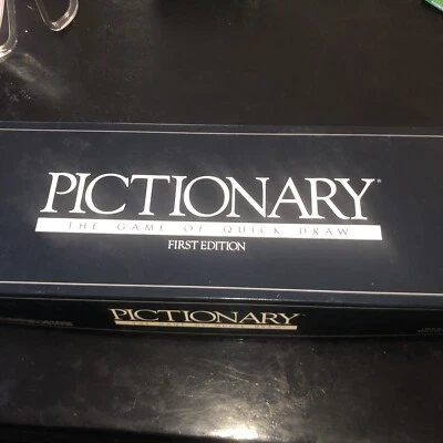 1985 Pictionary 1st Edition Charades Game Complete in Very Good Cond - Image 1 of 4