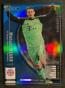 2012-13 Panini WCCF World Class GK Manuel Neuer Bayern Munich refractor card - Picture 1 of 1