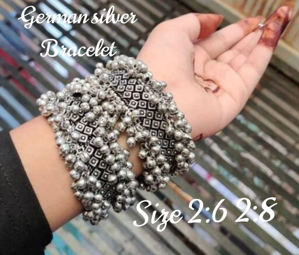 silver bangles from indian - Image 1 of 1