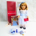 American Girl Pleasant Company PUPPE NELLIE in MEET OUTFIT + ZUBEHÖR Halskette