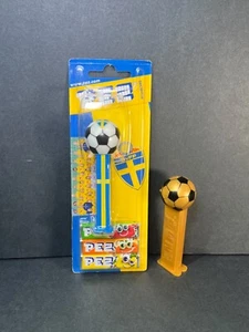 PEZ Swedish National Football SvFF + RARE Limited 2006 Euro Gold Soccer Ball - Picture 1 of 9