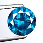 « Montre vidéo » certifiée IGI diamant bleu naturel brillant rond brillant certifié 2,25 cts