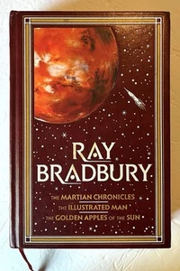 Ray Bradbury 3 Novels In 1 - Barnes and Noble Leatherbound Hardcover - Imagen 1 de 6