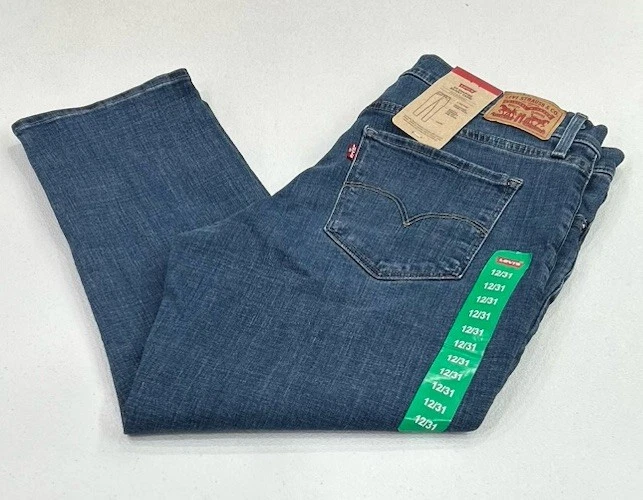 Levi's Women's 311 Shaping Skinny Capri Dark Blue 31/12