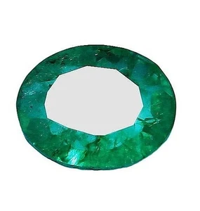 9 Ct Natural Colombian Green Emerald Certified Loose Gemstone Oval Cut - Picture 1 of 7