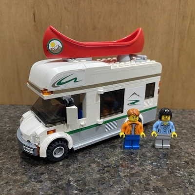 LEGO City Recreation 60057 Camper Van Retired Missing 1 Sticker - Image 1 of 4