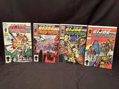 Marvel Comics GI Joe and Transformers #1-4 Complete Set 1987 - Image 1 of 4