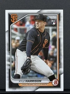 2024 Bowman #11 Kyle Harrison RC - Picture 1 of 2