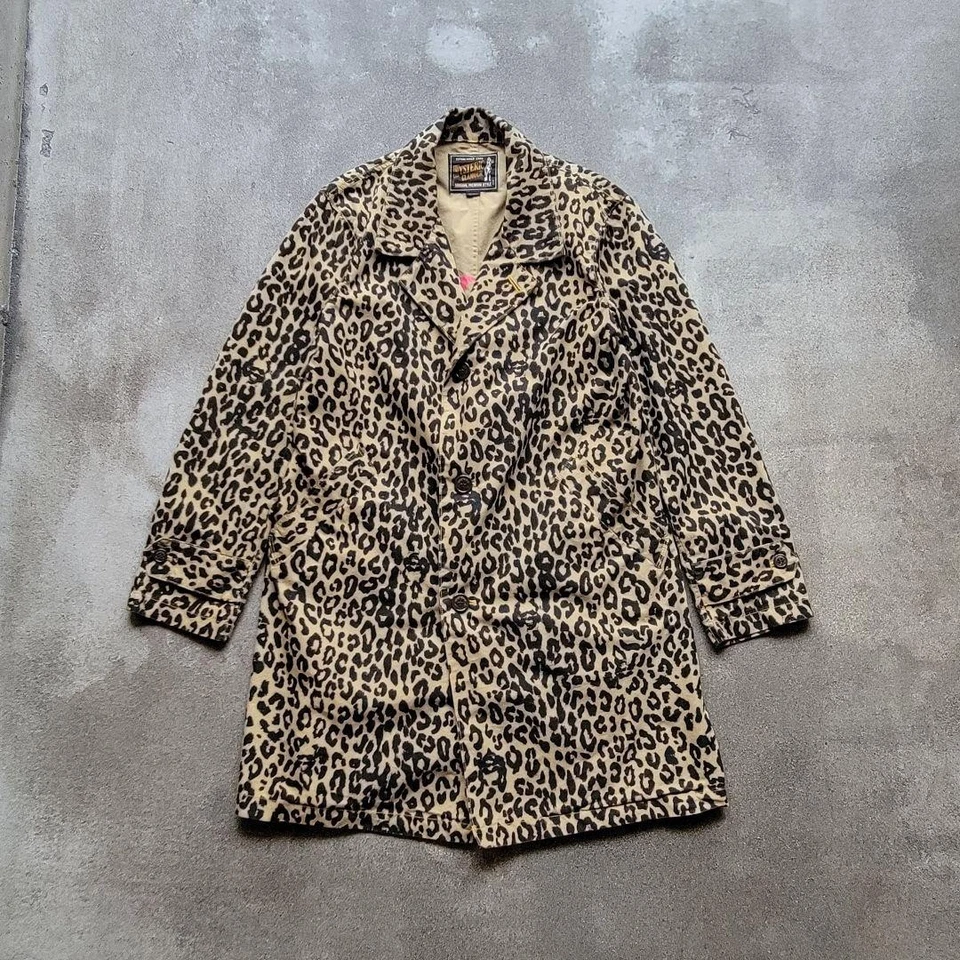 Abrigo Militar Chester Estampado Leopardo HYSTERIC GLAMOUR Para Hombre Mediano De Colección Foto 1 de 4
