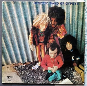 JIMI HENDRIX - BAND OF GYPSYS 1970 TRACK 2406 002 A1 B1 PUPPET SLEEVE VG / VG - Bild 1 von 10