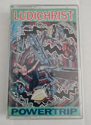 Ludichrist  Powertrip Cassette  1988 Combat  [used-like new] - Image 1 of 4