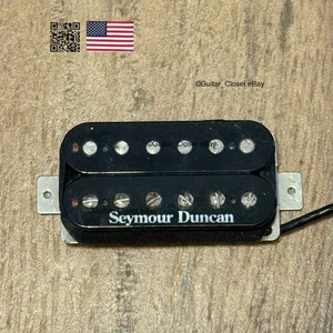 ‘01 Seymour Duncan SH-4 JB Bridge Humbucker Guitar Pickup Black 4 Conductor - Picture 1 of 4
