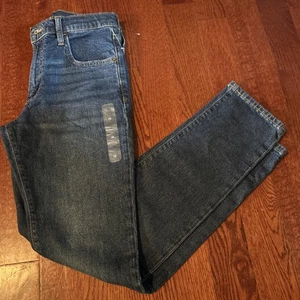 New Gap Boy's Denim Blue Jeans Size 16 Slim Taper Adjustable Waist - Picture 1 of 6