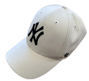 New York Yankees Baseball Mütze Kappe weiß marine OSFA - Bild 1 von 7
