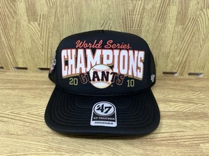 San Francisco Giants 2010 World Series Champions '47 Foam Trucker Herrenmütze schwarz - Bild 1 von 7