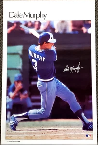 DALE MURPHY "SUPERSTAR" ATLANTA BRAVES VINTAGE METAL SIGN 12X8IN - Picture 1 of 6