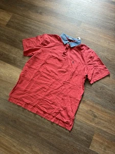De Colección Estilo Rugby Polo Ralph Lauren Polo Cuello Denim Nuevo Sin Etiquetas Años 90 Y2K Talla XL - Imagen 1 de 10
